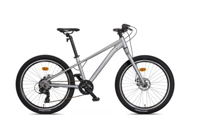 Dětské jízdní kolo Mayo 24 EGO FIT D, 7spd, 2026 stříbrná