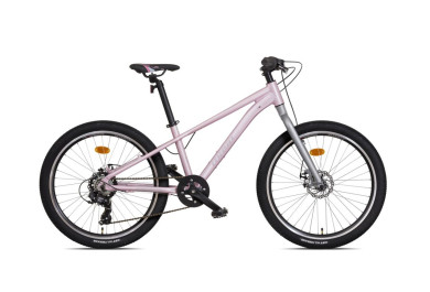 Dětské jízdní kolo Mayo 24 EGO FIT D, 7spd, 2026 růžovo-stříbrné