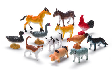 Faunika Zvířátka figurky v tubě - Farma