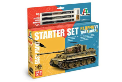 Model Set tank 75002 - Pz. Kpfw. VI Tiger I Ausf. E (1:56)