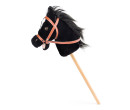 Faunica Hobby horse Baron, černý kůň na tyči se zvuky