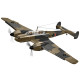 Cobi 5777 II WW Messerschmitt Bf 110C, 1:32, 578 k, 2 figurky