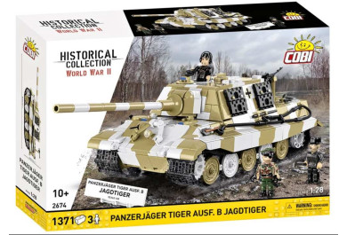 Cobi 2674 II WW Panzerjäger TIGER Ausf. B JAGDTIGER 1:28, 1371 kostek