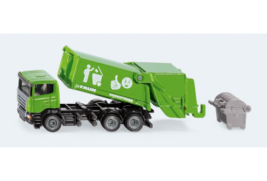 SIKU Blister - Popelářské auto Scania 1:87