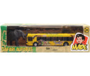 Made Žlutý autobus safari se zvířátkem, 24cm