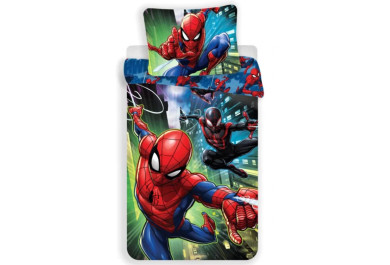 Jerry Fabrics, bavlněné povlečení Spiderman, 140x200, 90x70 cm