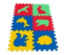 Pěnový koberec MAXI 6  Zvířata 4 - Malý Genius , 4 barvy