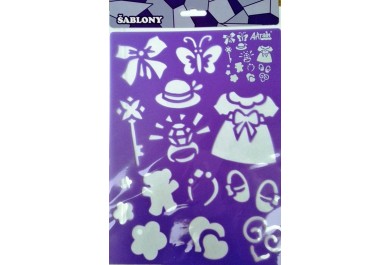 Kreslící šablony Princezny