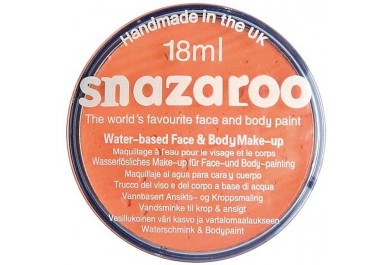 Snazaroo barva na obličej 18 ml. - Meruňková, Apricot