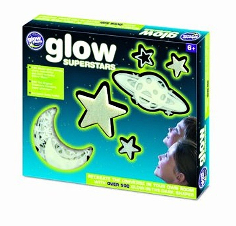 GlowStars Glow Superstars - Sada svítících dekorací