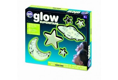 GlowStars Glow Superstars - Sada svítících dekorací
