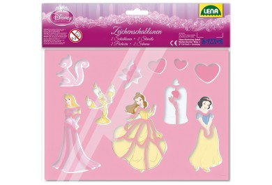 Kreslící šablony Disney Princezny