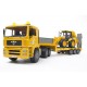 Bruder 2776 MAN TGA Trailer s JCB 4CX traktorbagr