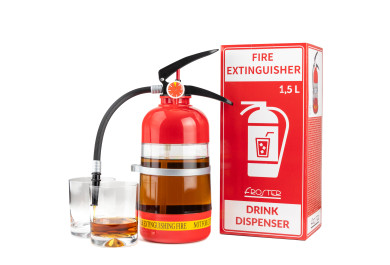 Šejkr, Hasicí přístroj na párty