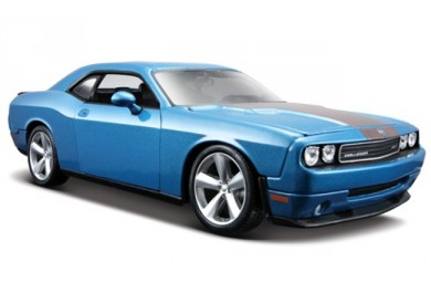 Maisto Dodge Challenger SRT8 (2008) modrý, 1:24