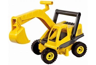 Lena 4211, Eco plastový kolový bagr, Žlutý