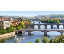 Castorland puzzle 4000 dílků - Praha - Mosty přes Vltavu