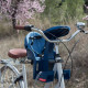 Cyklosedačka WeeRide SafeFront Deluxe, Modrá