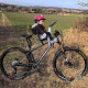 Cyklosedačka WeeRide SafeFront Deluxe, Modrá