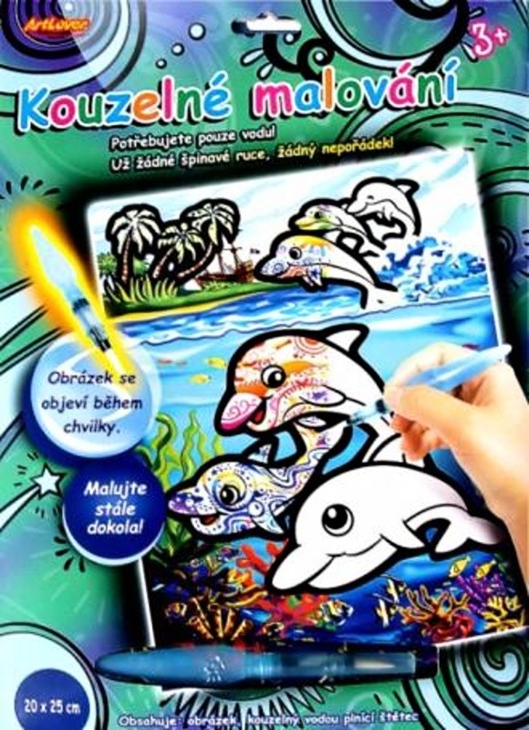 Aqua Doodle - Kouzelné malování vodou Delfíni