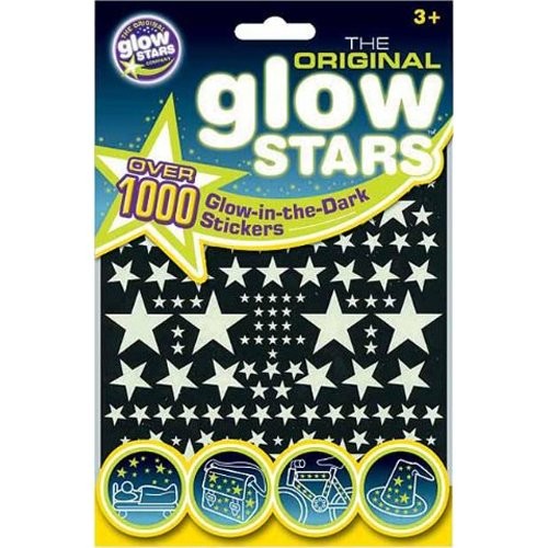GlowStars, Fosforeskující samolepky, 1000 ks