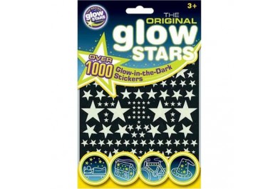 GlowStars, Fosforeskující samolepky, 1000 ks