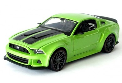 Maisto Ford Mustang Street Racer, Zelený 1:24