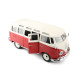 Maisto Volkswagen Van Samba, Červený 1:25