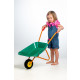 Dětské plechové kolečko 78 cm Yupee, zelené