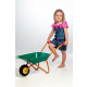 Dětské plechové kolečko 78 cm Yupee, zelené