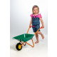Dětské plechové kolečko 78 cm Yupee, zelené