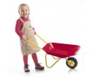 Dětské plechové kolečko 78 cm Yupee, červené