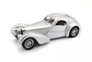 Bburago Bugatti Atlantic, Stříbrná 1:24