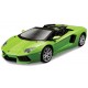 Maisto Kit Lamborghini Aventador Roadster, metal zelená 1:24