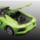 Maisto Kit Lamborghini Aventador Roadster, metal zelená 1:24