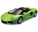 Maisto Kit Lamborghini Aventador Roadster, Zelený 1:24