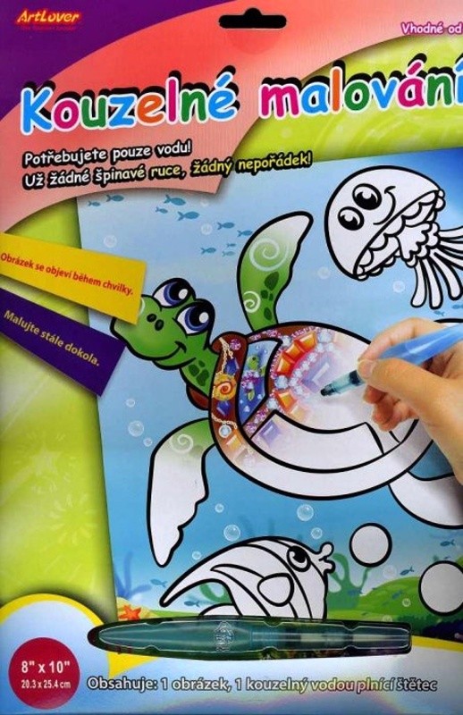Aqua Doodle - Kouzelné malování vodou Želva