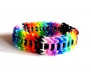 Náramek z gumiček Loom Bands pestrobarevný ll.