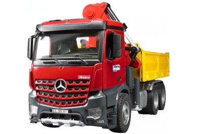 Bruder 3651 Mercedes Benz ACTROS  valník s ramenem