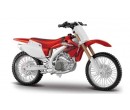 Maisto Motorka Honda CRF450R Červená 1:12