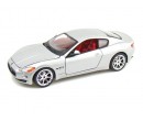 Bburago Maserati Gran Turismo (2008) Stříbrné 1:24