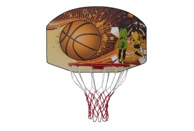 Panel na basketbal, basketbalový koš s síťka 90x60 cm