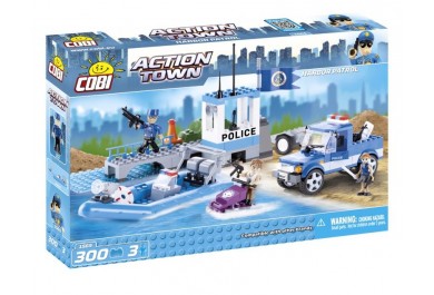 Cobi 1565 ACTION TOWN Říční policie, 300 kostek