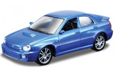 Maisto Subaru Impreza WRX STI 2002, Modrá 1:40