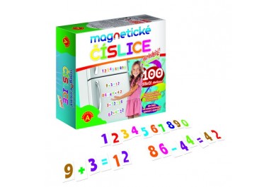 Magnetické číslice a znaky 100 ks