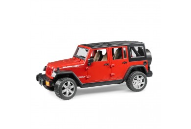 Bruder 2525 Jeep Wrangler Unlimited Rubicon červený