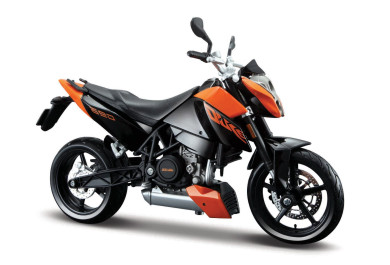 Maisto Motorka KTM 690 Duke 3, Oranžová 1 : 12