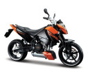 Maisto Motorka KTM 690 Duke 3, Oranžová 1 : 12