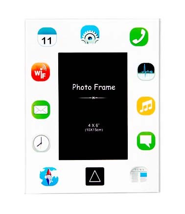 Fotorámeček iPad - Bílý ( foto 10 x 15 cm )