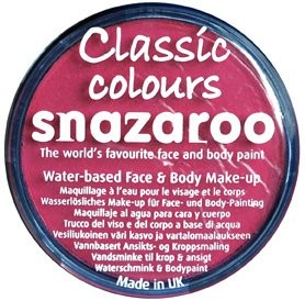 Snazaroo barva na obličej 18 ml. - Růžová, Bright Pink